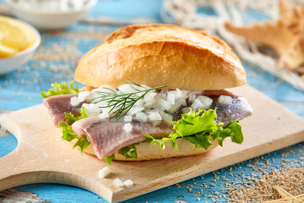 Hier sollte eigentlich ein Fischbrötchen zu sehen sein, ich probiere es noch weiter